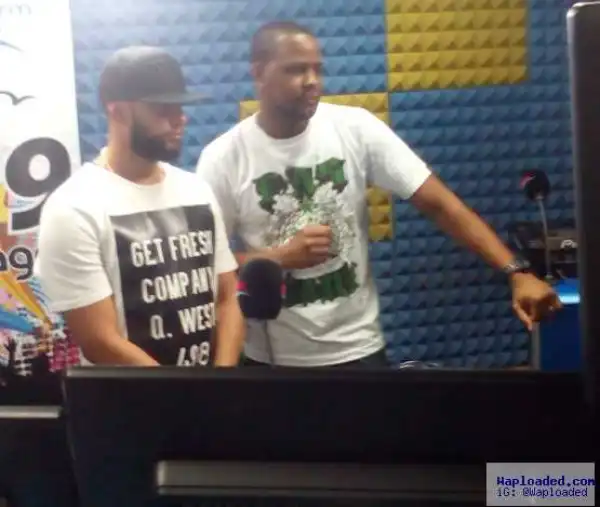 Photo: DJ Xclusive Chills With US Music Video Director, Director X